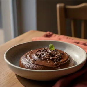 Mousse au chocolat noir