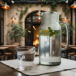 Carafe d'eau microfiltrée